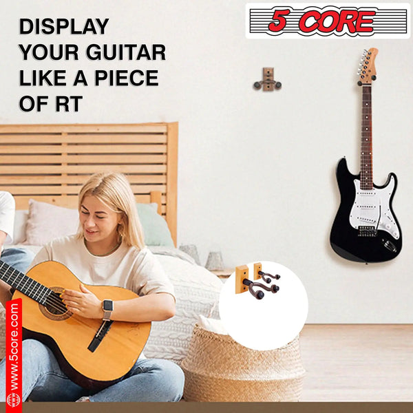Guitar Wall Mount Hanger 2Pack